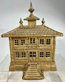 Bureaux Caisse Still Bank Brass Version