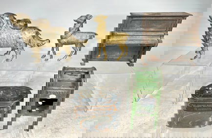 Cast Iron / Sheet Tin Banks