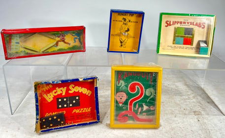 Five Dexterity Puzzles