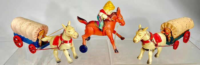 Three Celluloid Toys