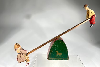 Clockwork Seesaw Toy