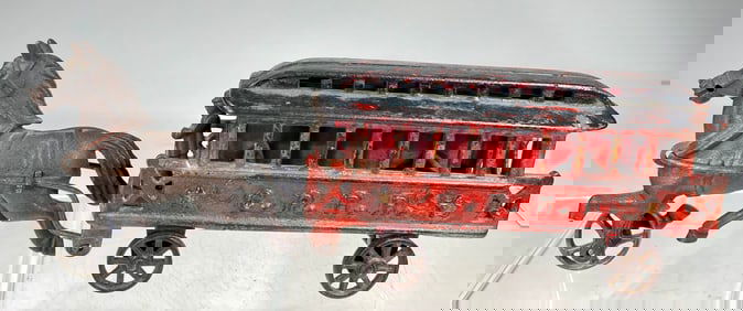 “C.P. R.R?? Cast Iron Trolley