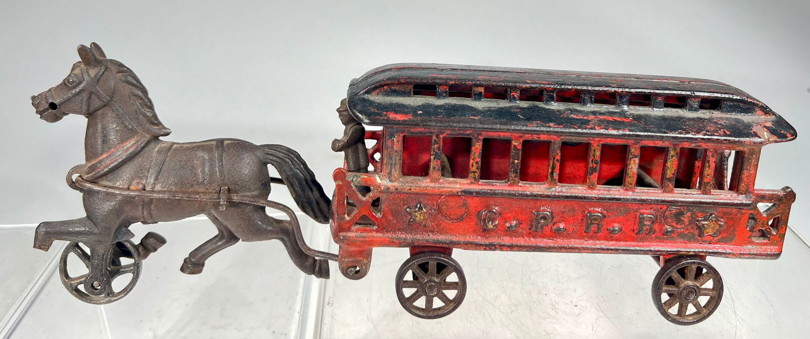 “C.P. R.R?? Cast Iron Trolley (1 of 3)