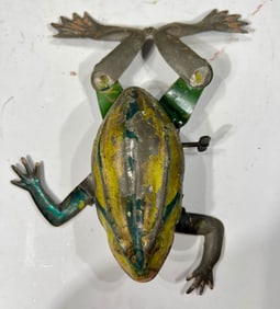 Handpainted Frog Windup Toy