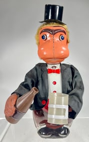 Battery Operated Monkey Drinking a Beer