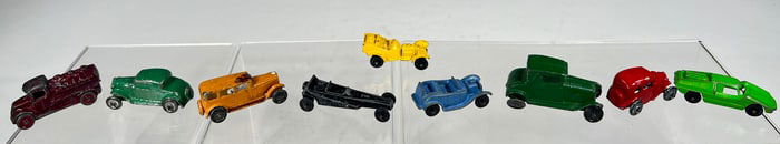 Nine Slush Cast Cars/Trucks