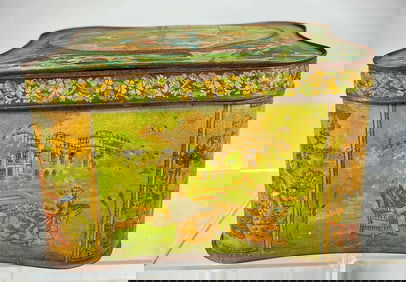 Maritime Themed Tobacco Tin