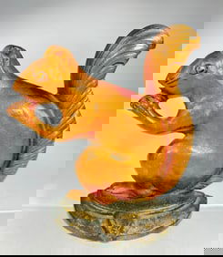 Squirrel with Nut Doorstop