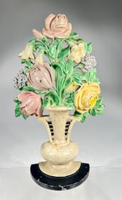 Basket of Flowers Door Stop