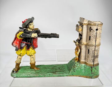 William Tell Cast Iron Bank