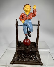 Boy on Trapeze Bank