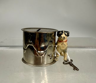 Spelter Spaniel by Drum