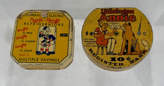 Two Dime Register Banks