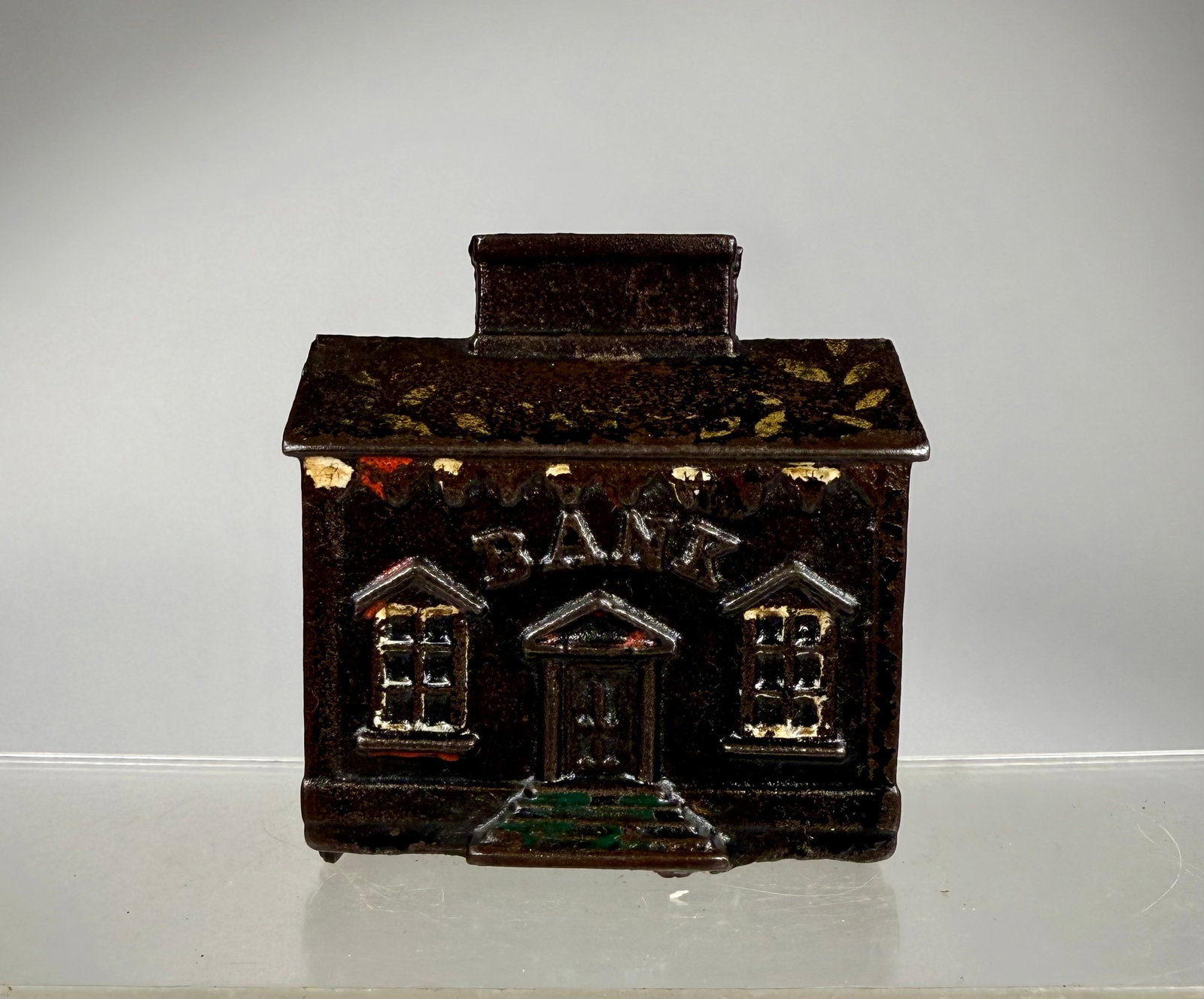 House with Chimney Slot: American 1870s - 2 ¾” L x 3” T x 1 ??” D