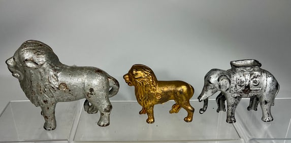 Two Lions/Elephant Savings Trunk