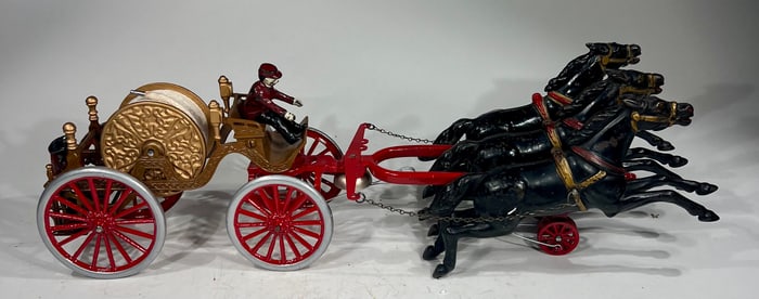 Oversized/ Two Horse Hose Reel