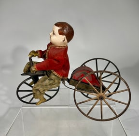 Boy on Velocipede - Clockwork