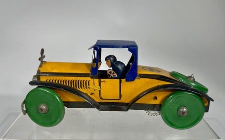 Yellow Windup Coupe