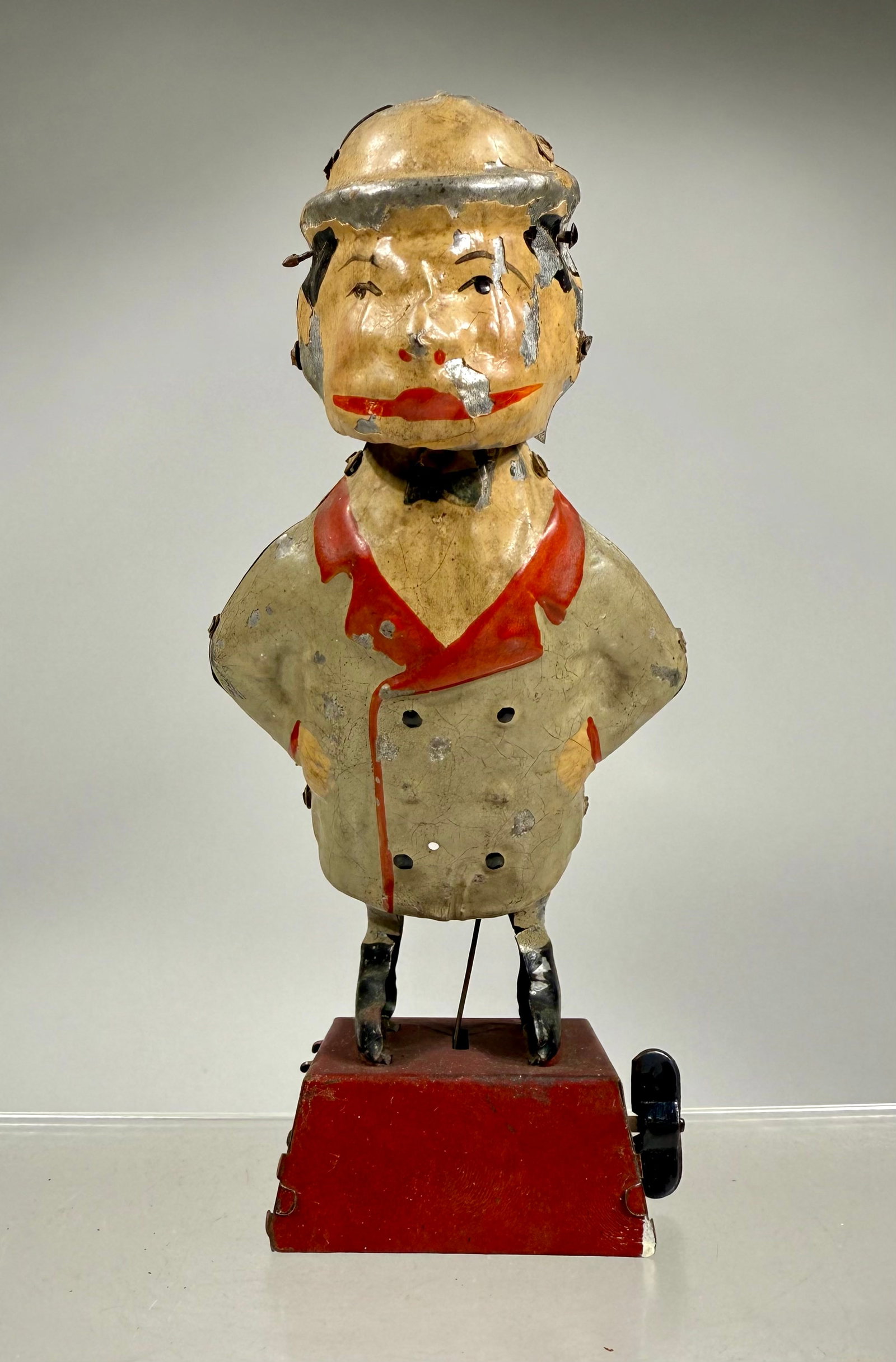 Windup Bowing Man: German 1920 - 8” T x 3 ½” W x 2 ½” D