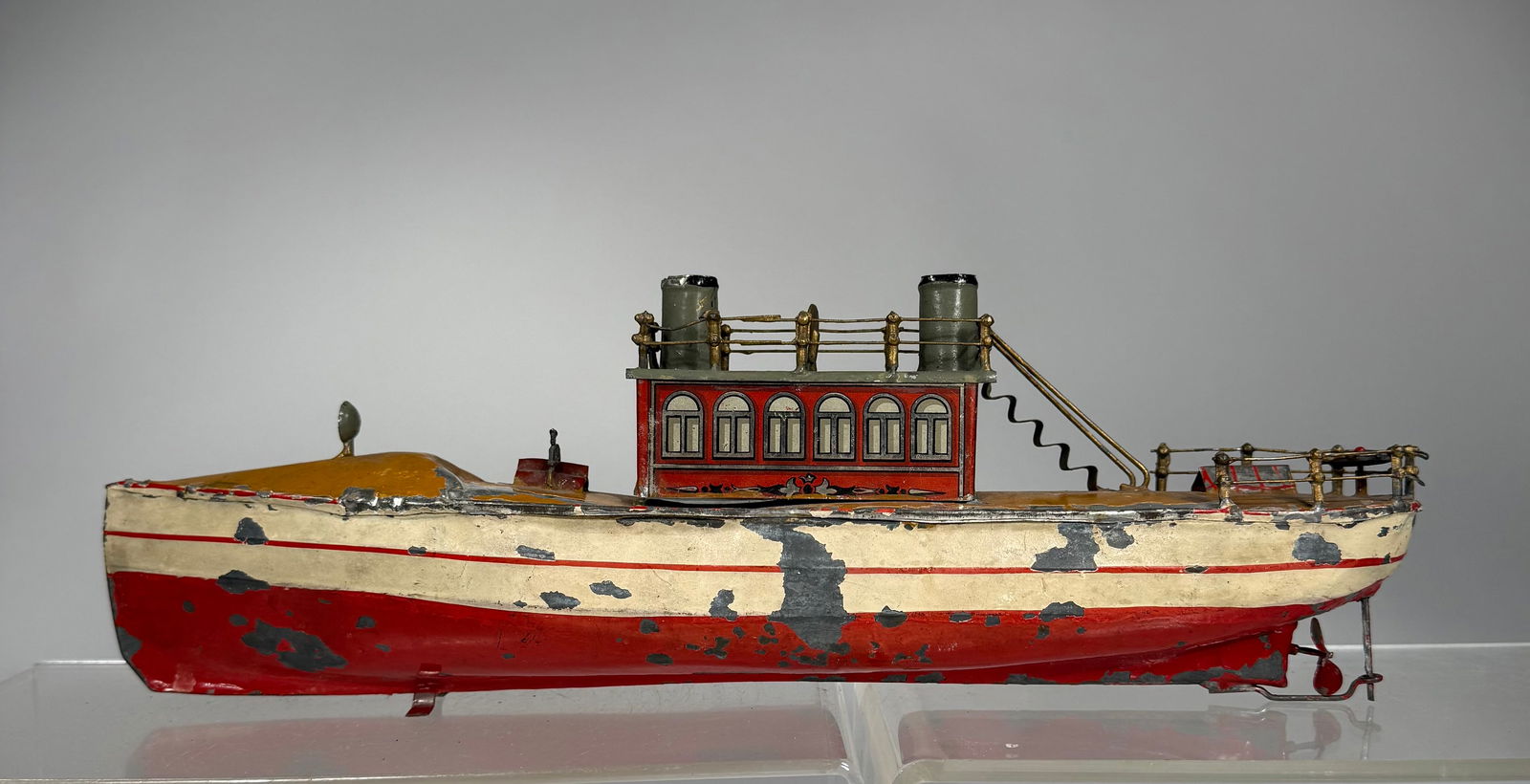 Two Funnel Windup River Boat (1 of 3)