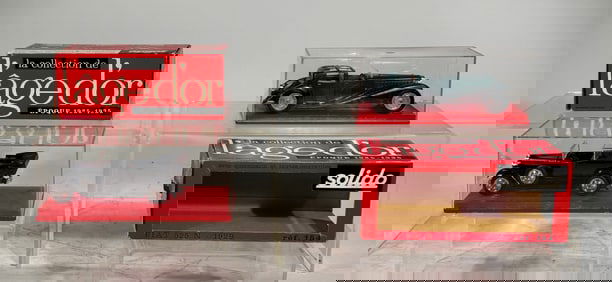 Two Diecast Boxed Classic Cars