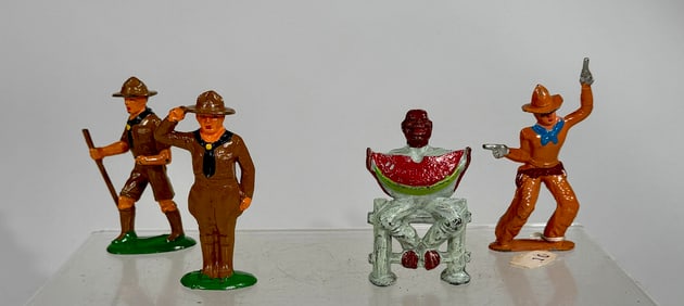 Dimestore Figures (4)