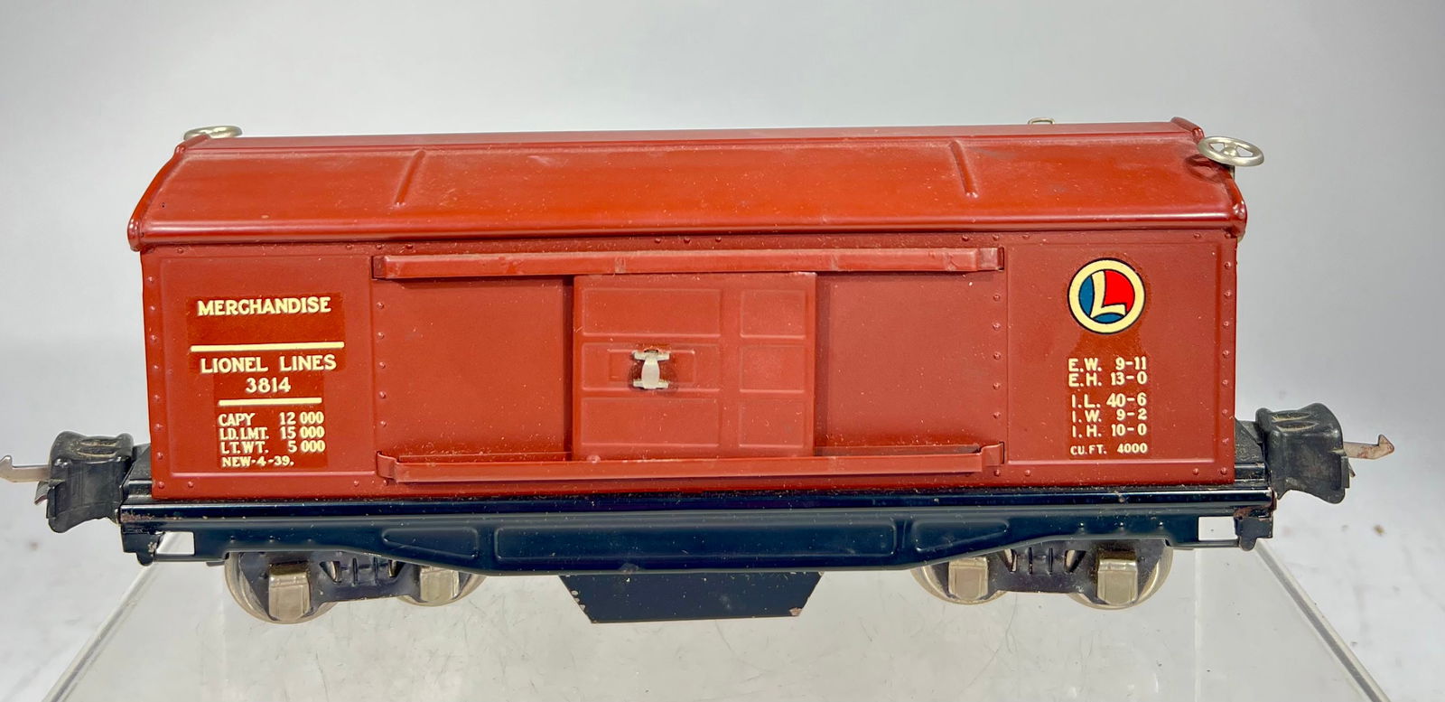 Lionel #3814 Operating Box Car (1 of 3)