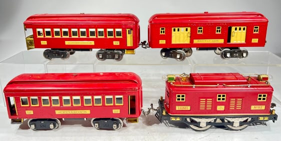 Lionel Standard Gauge #8E Passenger Set with Electric Engine