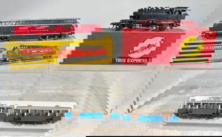 Two Trix Engines/Liliput Trolley