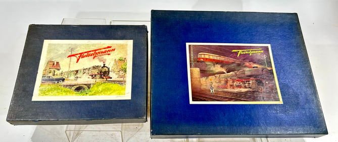 Two Boxed Sets of “HO?? Trains , One Freight/One Passenger