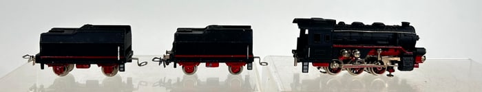 Rare Conti “HO?? Diecast Steam Engine with Two Tenders - F.S. 735 Engine , 735 and 735C Tenders