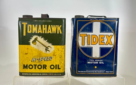 Vintage Oil Cans (2 Gallons)