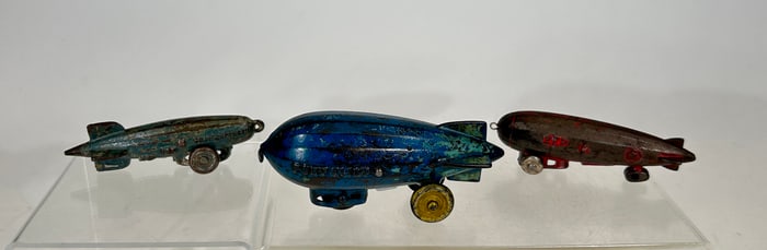 Three Zeppelin Toys