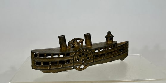 Paddlewheel Boat Bank - Scarce