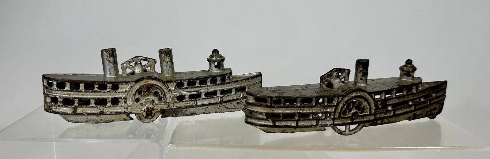 Toy Bank and Toy Boat: A.C. Williams Co. - Ravenna, OH. 1925 - 7 ½”L x 2 1.2”T x 1 ½”D