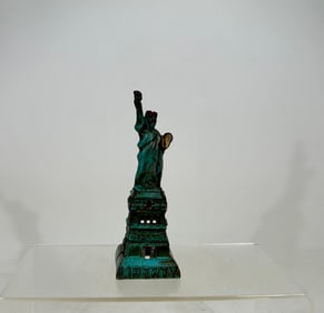 Statue of Liberty Bank - Scarce Blue - Mid Size Version
