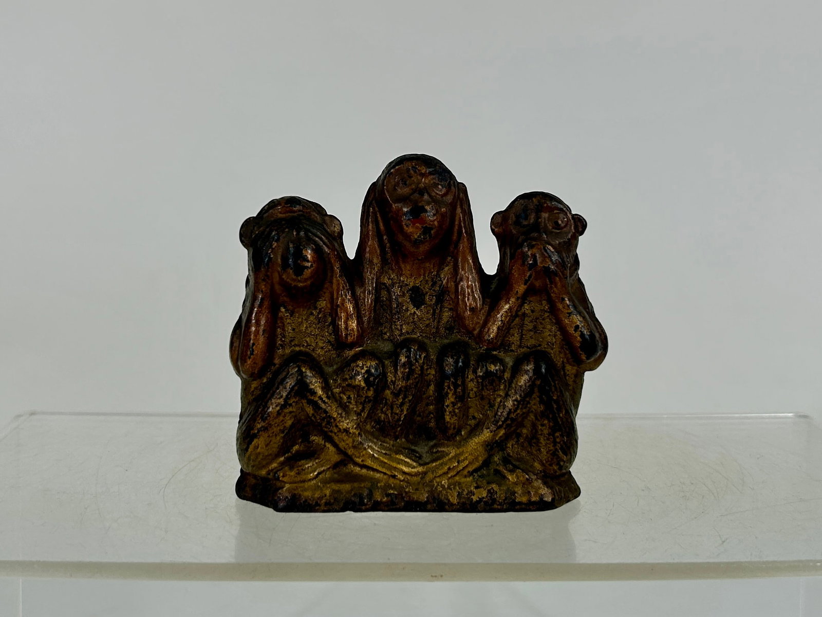 The Wise Monkeys: A.C. Williams Co. - Ravenna, OH. 1925 - 4”L x 3 ½”T x 1 ½”D