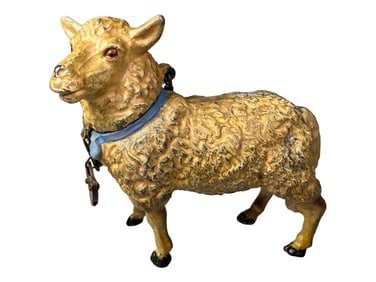 Scarce Sheep Spelter Bank