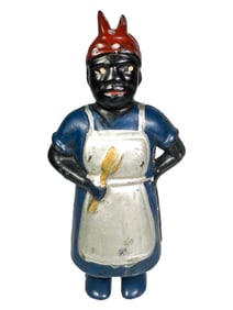 Mammy with Spoon Cast Iron Bank