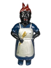 Mammy with Spoon Cast Iron Bank