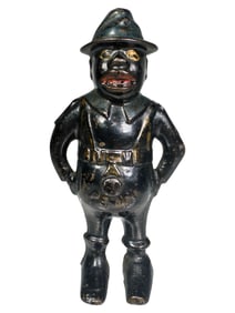 Give Me A Penny Cast Iron Bank