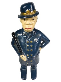 Mulligan the Policeman Cast Iron Bank