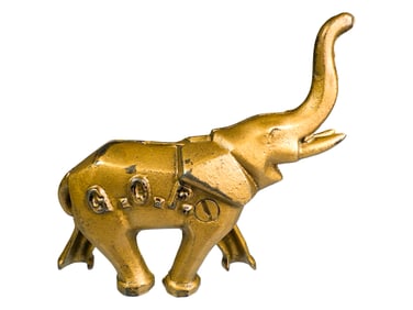 Art Deco GOP Elephant Bank