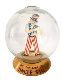 "You Can Bank on Uncle Sam" Bubble Bank
