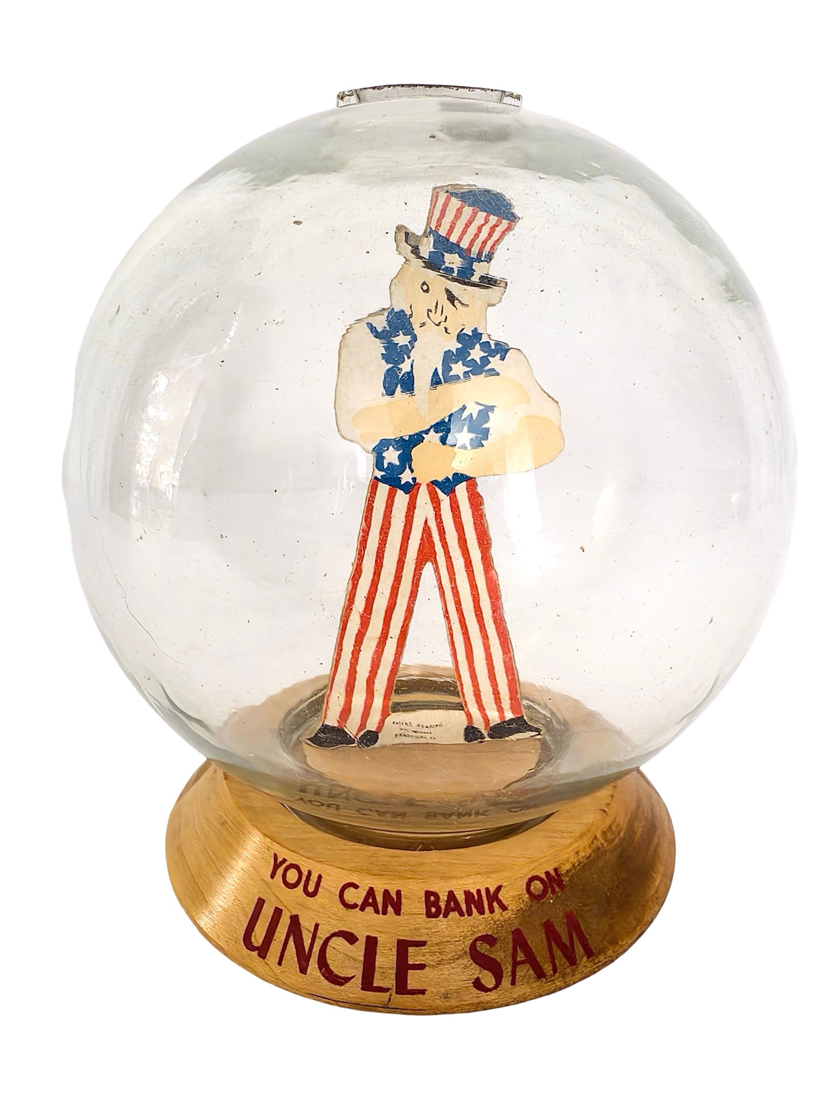 "You Can Bank on Uncle Sam" Bubble Bank (1 of 1)