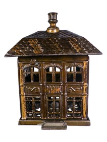 Finial - Cast Iron Bank