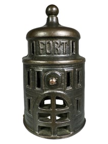 Fort - Cast Iron Bank