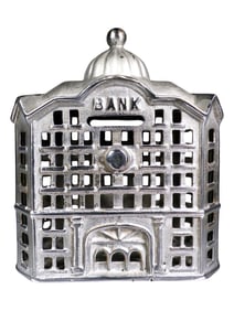 Largest Domed Office Building - Cast Iron Bank