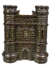 Castle with Four Turrets - Cast Iron Bank