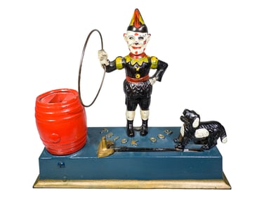 Trick Dog - Cast Iron Mechanical Bank